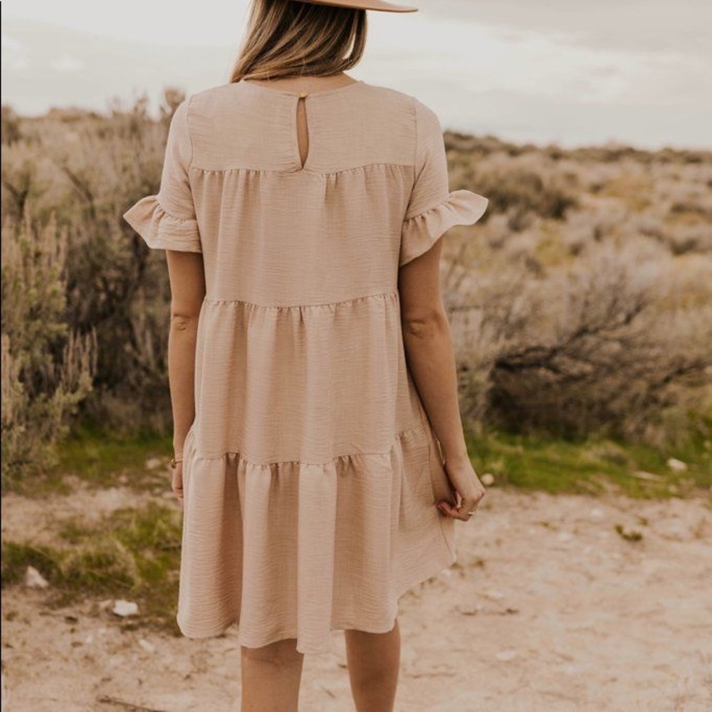 ROOLEE SCHMIDT RUFFLE DRESS - Picture 2 of 3